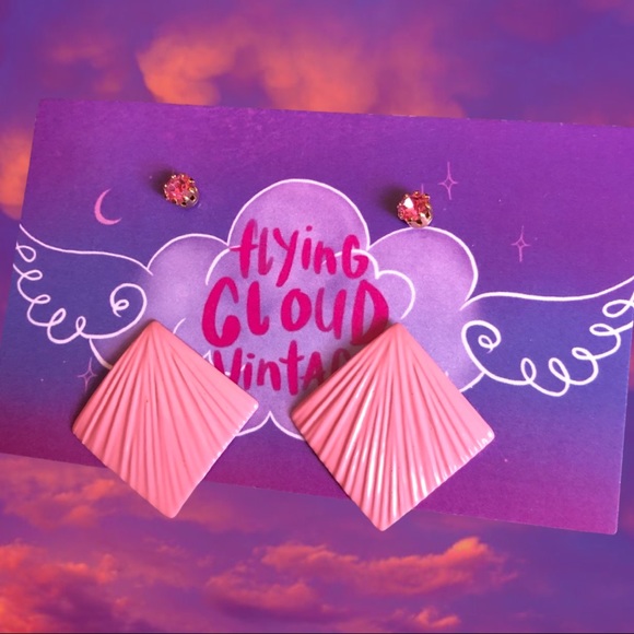 80s Earrings - Picture 1 of 1